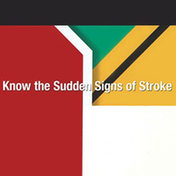 Know Sudden Signs of Stroke kit
